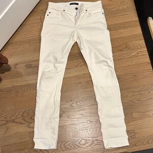 Fidelity Cream Denim Jeans